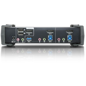 KVMP DisplayPort 4K 2ports USB 3.0 (câbles inclus)