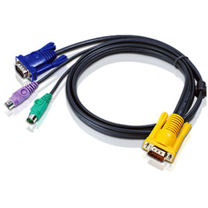photo Câble KVM PS/2 avec SPHD 3 en 1 - 3m