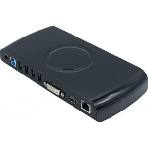 photo Station USB 3.0 HDMI+DVI Audio LAN Hub USB-A
