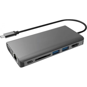 photo Mini Dock USB-C HDMI-VGA-LAN USB-C PD 100W
