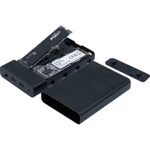 Duplicateur ventilé USB-C 2 x SSD M.2. NVMe/SATA
