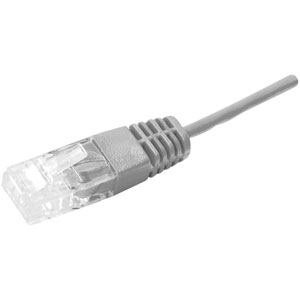 photo Cordon RJ45 / RJ45 UTP 2 paires 4/5-3/6 gris - 2 m