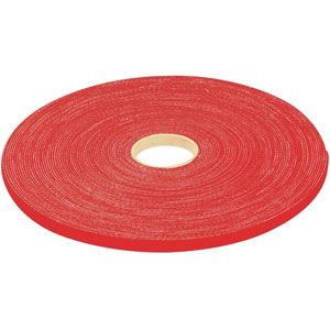 photo Rouleau de lien auto-agrippant 10 mm rouge - 20 m