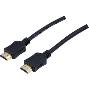 photo Cordon HDMI HighSpeed Ethernet Or - Noir / 5m