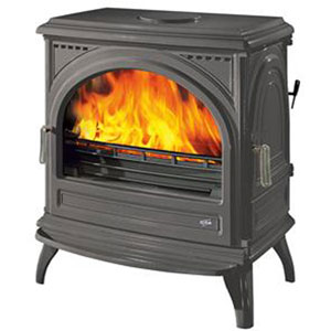 GODIN - Poêle à bois vintage - 11KW - 65cm