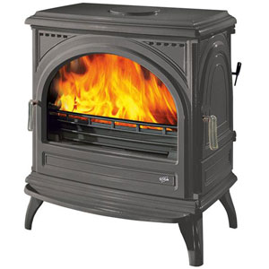 GODIN - Poêle à bois vintage - 11KW - 65cm