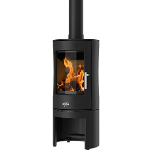 photo Godin - Poêle à bois - 8,5 kW - 33cm - Noir