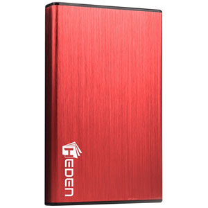 photo Boîtier Externe USB3.0 pour HDD/SSD 2.5  - Rouge