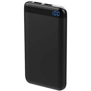 photo Batterie de secours 6000mAh 2x USB (2.1A) - Noir