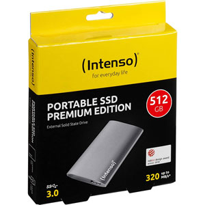 Disque dur SSD externe Professional d'Intenso 250 Go USB 3.1