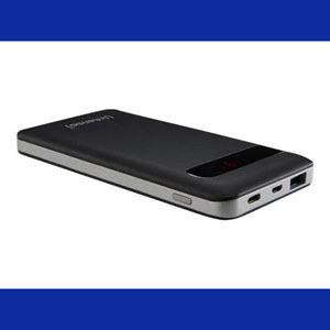 photo Batterie externe - 10000 mAh - USB-C - noir