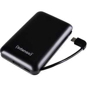 photo Batterie externe - 10000 mAh USB-A USB-C - noir