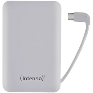 photo Batterie externe - 10000mAh - USB-A/USB-C - blanc