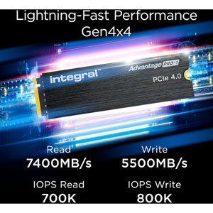 Advantage PRO-1 M.2 2280 PCIe Gen4 HeatSink - 1To