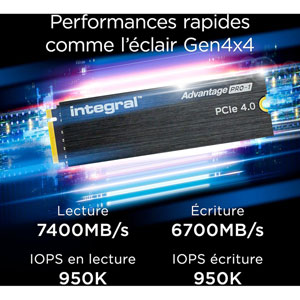Advantage PRO-1 M.2 2280 PCIe Gen4 HeatSink - 4To
