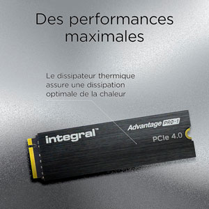 Advantage PRO-1 M.2 2280 PCIe Gen4 HeatSink - 4To