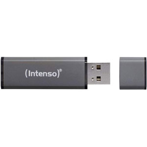 Alu Line USB 2.0 - 16 Go / Anthracite