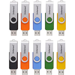Basic Line USB 2.0 - 4 Go (Pack de 10)