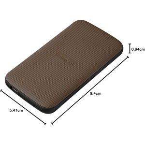 SSD Externe TX500 USB 3.2 Gen 1 - 500Go / Marron