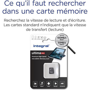 UltimaPro Premium microSDXC UHS-I, U3 - 256Go