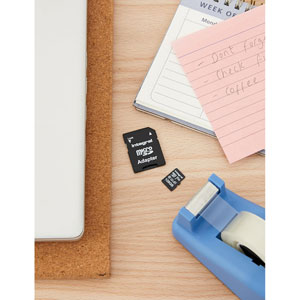 microSDXC UHS-1, U1 - 128Go + Adapateur SD