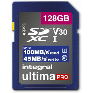 SDXC V30 UHS-I U3 - 128Go