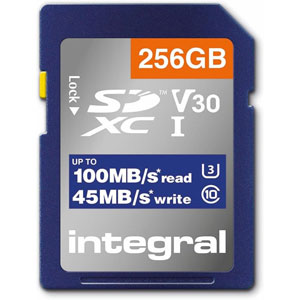 SDXC V30 UHS-I U3 - 256Go