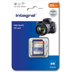 SDXC V30 UHS-I U3 - 256Go