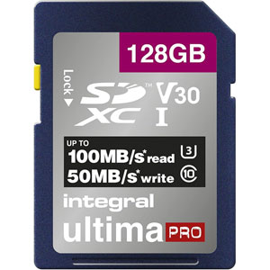 UltimaPro Premium SDXC V30 UHS-I, U3 - 128Go