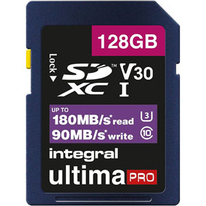 UltimaPro Professionnal SDXC V30 UHS-I U3 - 128Go