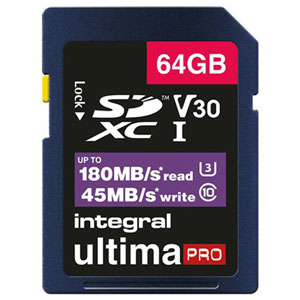 photo UltimaPro Professionnal SDXC V30 UHS-I U3 - 64Go