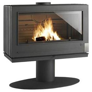 photo Poêle à Bois Fonte 12kw Anthracite - P912744