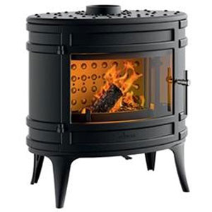 photo Poêle à Bois Fonte 8kw Anthracite - P648304