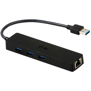 photo USB 3.0 Slim HUB 3 Port + Gigabit Ethernet Adapter
