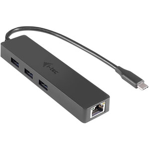 photo USB-C Slim Passive HUB 3 Port + Gigabit Ethernet