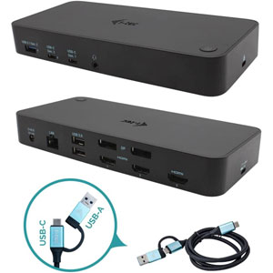 USB 3.0 / USB-C / Thunderbolt, 3x 4K + PD 70W