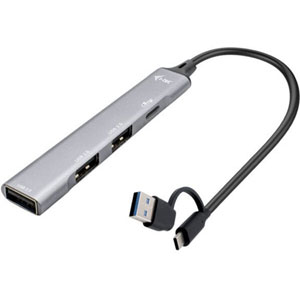 photo USB-C/USB-A Metal HUB 1x USB 3.0 + 3x USB 2.0