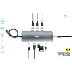 USB-C Metal Nano 4K HDMI LAN PD100W + Ch. 100W
