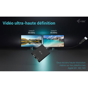 USB-A/USB-C Dual 4K/60 Hz HDMI