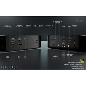 Thunderbolt5 4 Display 5xUSB, 2.5 GLAN + PD140W