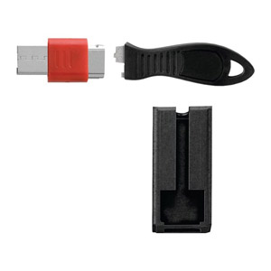USB Port Lock with Cable Guard