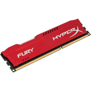 photo HyperX FURY Red 4GB 1600MHz DDR3 CL10