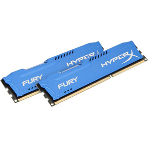 photo HyperX FURY Blue 8GB (2x4GB) 1866MHz DDR3 CL10