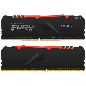 FURY Beast RGB DDR4 3200MHz - 2 x 8Go / CL16