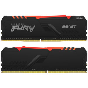 FURY Beast RGB DDR4 3200MHz - 8Go / CL16