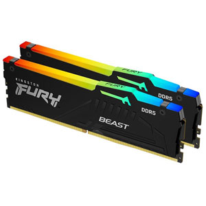 photo FURY Beast RGB DDR5 PC5-41600 - 2x 16Go / CL40