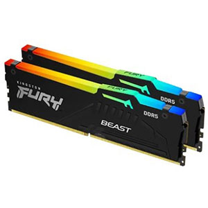 photo FURY Beast RGB DDR5 PC5-38400 - 2x32Go CL38