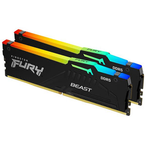 photo FURY Beast RGB DDR5 PC5-44800 - 2x8Go / CL36