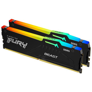 photo FURY Beast RGB DDR5 PC5-48000 - 2x32Go / CL40