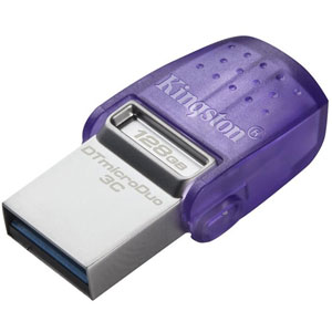 photo DataTraveler microDuo 3C USB 3.2 / USB-C - 128Go